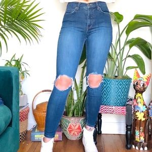 Mid Rise Free People Jeans